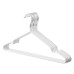 Набір вішаків ARDESTO 40.5см, 10шт, метал, ПВХ, білий