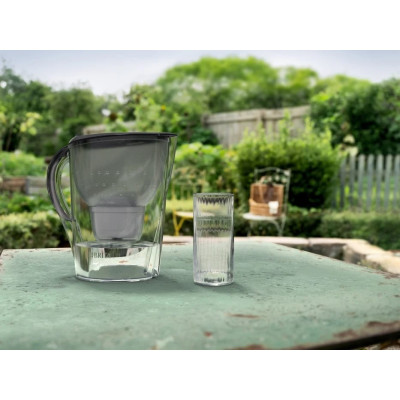 Фільтр-глечик Brita Marella XL Memo MXPro 3.5л (2л очищеної води) з фільтр-картриджем, сірий