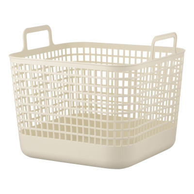 Кошик для зберігання ARDESTO 39x37x34.5см, 34л, пластик PP, бежевий Кошик для зберігання ARDESTO 39x37x34.5см, 34л, пластик PP, бежевий