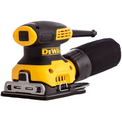 Шліфмашина вібраційна DeWalt 230Вт 14000об/хв 108х115мм амплітуда 1.6мм 1.28кг