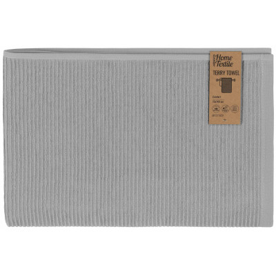 Рушник махровий ARDESTO Comfort 70х140см, 100% бавовна, сірий