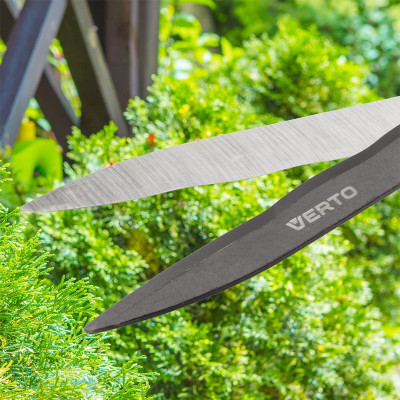 Ножницы для живой изгороди Verto, волнистое лезвие 200мм, 55см, 1.05кг (15G311)
