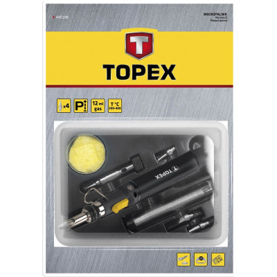 Topex 44E108 Мiкропальник 12 мл,у комплектi насадки Topex 44E108 Мiкропальник 12 мл,у комплектi насадки