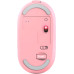 Trust Миша Puck Rechargeable Ultra-Thin BT WL Silent Pink