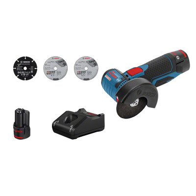 Шліфмашина кутова акумуляторна Bosch Professional GWS 12V-76 76мм 12В 1х3А·год 19500об/хв 0.89кг