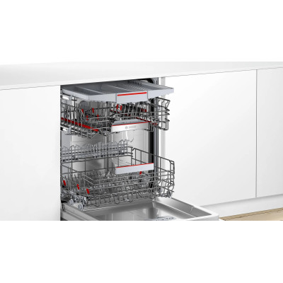 Посудомийна машина Bosch вбудована, 13компл., A+++, 60см, дисплей, 3й кошик, білий