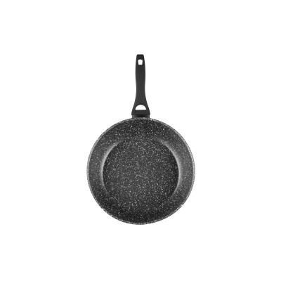 Сковорода глибока Ardesto Gemini Anzio, 28см, алюміній, чорний [AR1928DF]