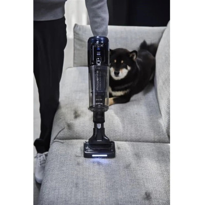 Пилосос Rowenta безпровідний X-Force Flex 16.60 Animal, 315Вт, вологе прибирання, конт пил -0.65л, автон. робота до 120хв, HEF system 99,9%, чорно-сірий