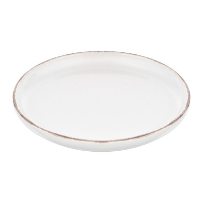 Тарілка десертна ARDESTO Lazio, 20.5см, кераміка, білий