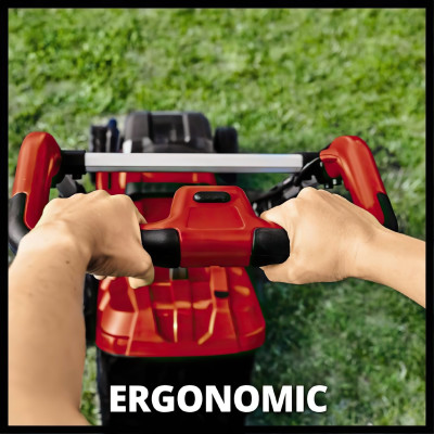 Газонокосарка акумуляторна Einhell GE-CM 36/34-1 Li-Solo PXC 18В 33.5см 30л 11.9кг (без АКБ та ЗП) (3413226)