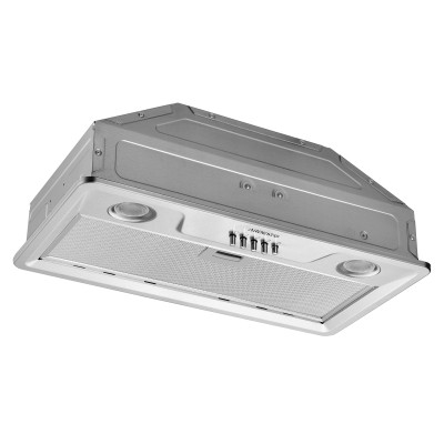 Витяжка Ardesto вбудована, 52см, 450м3ч, метал, 2х1Вт LED, кнопкове, нерж