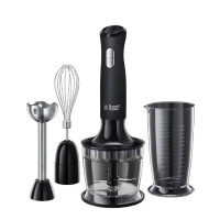 Блендер Russell Hobbs заглибний Matte Black 500Вт, 3в1, чаша-700мл, чопер-500мл, чорний Блендер Russell Hobbs заглибний Matte Black 500Вт, 3в1, чаша-700мл, чопер-500мл, чорний