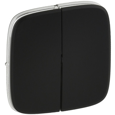 Клавіша 2-клавішного вимикача Legrand Valena ALLURE, IN*MATIC, антрацит Клавіша 2-клавішного вимикача Legrand Valena ALLURE, IN*MATIC, антрацит