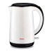 Електрочайник Tefal Safe to touch 1.7л, Strix, пластик, білий глянець