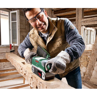 Bosch Шліфмашина стрічкова PBS 75 A 710Вт стрічка 533х75мм 350м·хв 3.4кг
