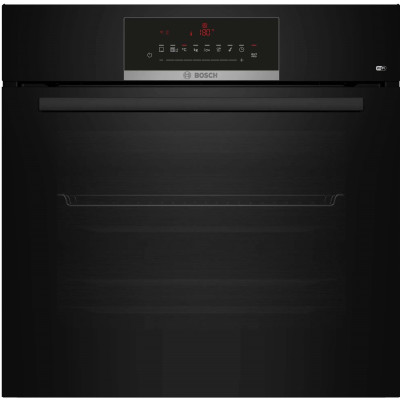 Духова шафа Bosch електрична, 66л, A, дисплей, конвекція, чорний