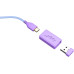 Cherry Xtrfy Миша M8 WIRELESS Frosty Purple