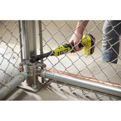 Трещотка аккумуляторная Ryobi ONE+ НР RRW1838X-0 18В 3/8" 75Нм 230об/мин 3 положения головки удлиненная 1.3кг (без АКБ и ЗУ)