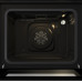 Духова шафа Gorenje електрична, 61л, A+, дисплей, конвекція, чорний