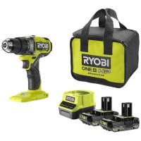 Шуруповерт-дрель аккумуляторный Ryobi ONE+ HP RDD18X-220S 18В 2х2А-ч ЗП 95Нм 500-2100об-хв 1.7кг сумка