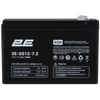 Аккумуляторная батарея 2E GS, 12В, 7.2А•ч, AGM Аккумуляторная батарея 2E GS, 12В, 7.2А•ч, AGM