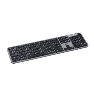 2E Клавіатура мембранна KS240 110key, WL/BT, EN/UK, сіро-чорний