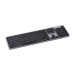 2E Клавіатура мембранна KS240 110key, WL/BT, EN/UK, сіро-чорний