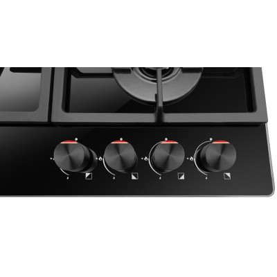 Комплект Hansa (духовка електрична + поверхня газова на склі), чорний Комплект Hansa (духовка електрична + поверхня газова на склі), чорний