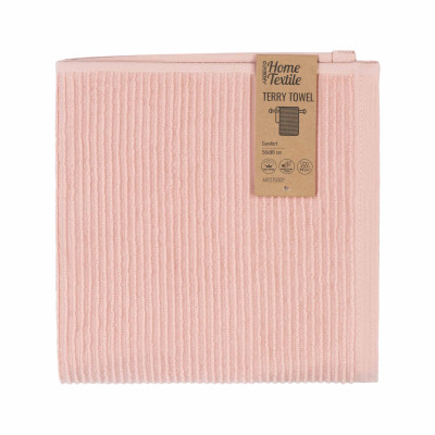 Рушник махровий ARDESTO Comfort 50х90см, 100% бавовна, рожевий