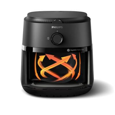 Мультипіч Philips Ovi L, 1500Вт, чаша-4.2л, механічне керування, 12 авто. програм, пластик, чорний Мультипіч Philips Ovi L, 1500Вт, чаша-4.2л, механічне керування, 12 авто. програм, пластик, чорний