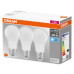 Osram Набір ламп 3шт LED E27 8.5Вт 4000К 806Лм A60