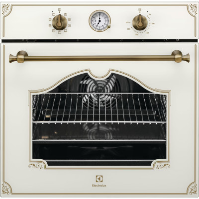 Духова шафа Electrolux електрична Rococo, 72л, A, конвекція, шампань