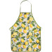 Фартух ARDESTO Sicilian lemons 60х80см, 100% поліестер, зелений