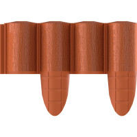 Газонна огорожа Cellfast 4 ECO, 10 секцій по 24см, 2.4м, цегляний (34-033) Газонна огорожа Cellfast 4 ECO, 10 секцій по 24см, 2.4м, цегляний (34-033)