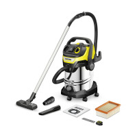 Пилосос професійний Karcher WD 7 Control P S 30/6/35/T 1400Вт 290мБар контейнер 30л 8.7кг Пилосос професійний Karcher WD 7 Control P S 30/6/35/T 1400Вт 290мБар контейнер 30л 8.7кг