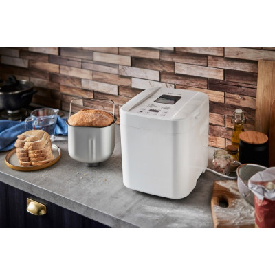 Russell Hobbs Хлібопічка 600Вт, програм-12, макс.вага -1кг, форма-прямокутник, пластик, білий