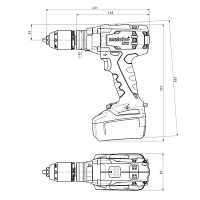 Шурупокрут-дриль ударний акумуляторний Metabo SB 18 LTX Impuls Li-Power 18В акб 2х4А·год 55·110Нм 0-500·0-1700об/хв 1.8кг Шурупокрут-дриль ударний акумуляторний Metabo SB 18 LTX Impuls Li-Power 18В акб 2х4А·год 55·110Нм 0-500·0-1700об/хв 1.8кг