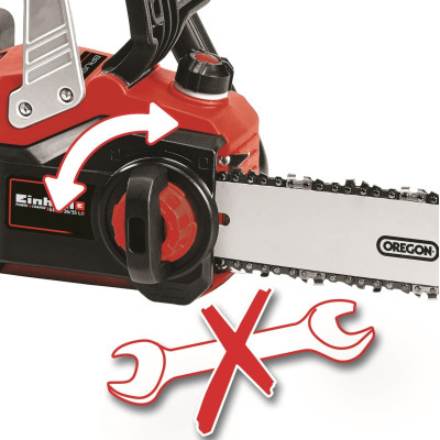 Пила цепная аккумуляторная Einhell GP-LC 36/35 Li-Solo 18В PXC шина 35см бесщеточная 15м/с 3.79кг без АКБ и ЗУ (4501780)