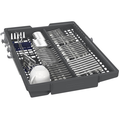 Посудомийна машина Siemens вбудована, 10компл., A+, 45см, дисплей, 3й кошик, білий