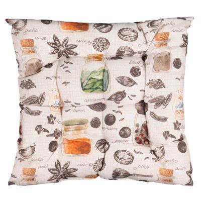 Подушка для стільця ARDESTO Spice 40х40см, 90% поліестер, 10% бавовна Подушка для стільця ARDESTO Spice 40х40см, 90% поліестер, 10% бавовна