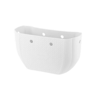 Сумка Nuvita MyMia ручки шкіра, килимок, ремені для коляски, біло-сірий