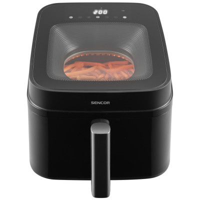 Мультипечь Sencor Vita 1700Вт, чаша-6,5л, сенсорное управление, с окошком, 12 программ, пластик, черный
