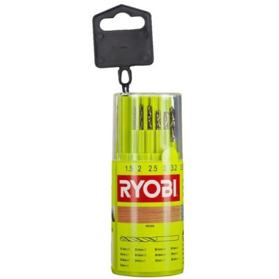 Ryobi Набір свердел по металу RAK13HSS 13шт