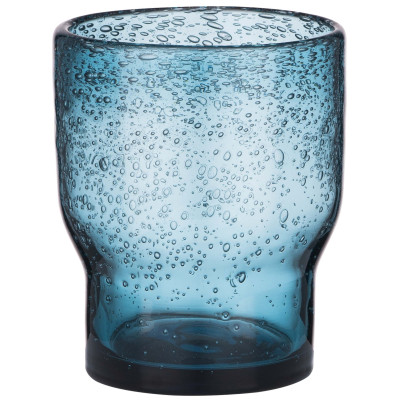 Набір склянок низьких ARDESTO Bubble 300мл, 2шт, скло, синій Набір склянок низьких ARDESTO Bubble 300мл, 2шт, скло, синій