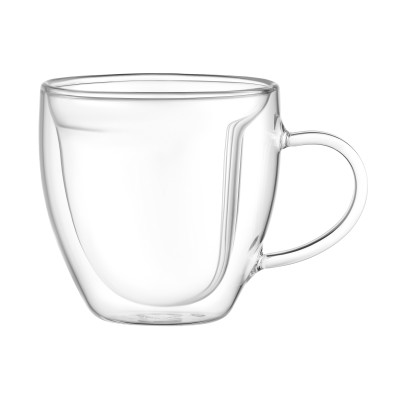 Набір чашок з ручками і подвійними стінками Ardesto, 250мл, 2шт, боросилікатне скло, прозорий (AR2625BHL) Набір чашок з ручками і подвійними стінками Ardesto, 250мл, 2шт, боросилікатне скло, прозорий (AR2625BHL)