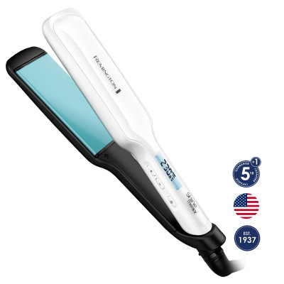 Випрямляч Remington Shine Therapy, темп.режимів-10, 150-230С, дисплей, кераміка, білий Випрямляч Remington Shine Therapy, темп.режимів-10, 150-230С, дисплей, кераміка, білий