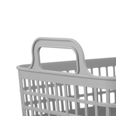 Кошик для зберігання ARDESTO 33x22x16.3см, 7л, пластик PP, cірий Кошик для зберігання ARDESTO 33x22x16.3см, 7л, пластик PP, cірий