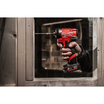 Гвинтоверт ударний акумуляторний Milwaukee M12 FID2-0 12В 170Нм 3600об/хв 1/4 Гвинтоверт ударний акумуляторний Milwaukee M12 FID2-0 12В 170Нм 3600об/хв 1/4