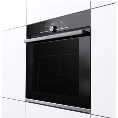 Духова шафа Gorenje духова електрична, 77л, A+, дисплей, піроліз, чорний Духова шафа Gorenje духова електрична, 77л, A+, дисплей, піроліз, чорний
