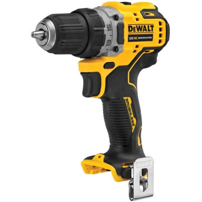 Дриль-шурупокрут DeWalt безщітковий XR Li-Ion 12В 57.5Нм 425-1500об/хв патрон 10мм 0.9кг без АКБ та ЗП